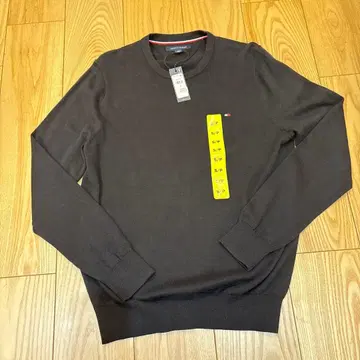 택 포함 새상품 TOMMY HILFIGER 블랙 스웨터 S