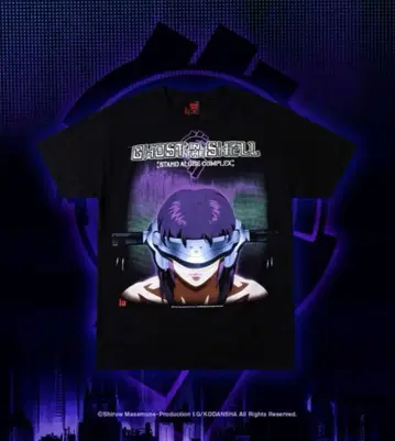 GHOST IN THE SHELL GEEKS RULE T셔츠 L