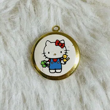헬로키티 키티 로켓 펜던트 키링 빈티지