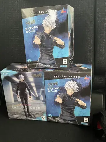 주술회전 고죠 사토루 피규어 3체 세트