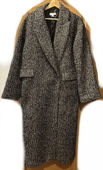 topshop 탑 헤링본 코트