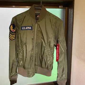 U.S. ALPHA MA-1 자켓 올리브