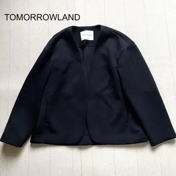 TOMORROWLAND 본딩 저지 노카라 블루종 네이비