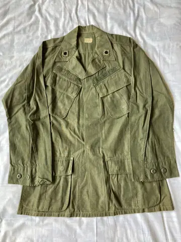 미군 실물 60년대 5 정글 퍼티그 자켓 4th