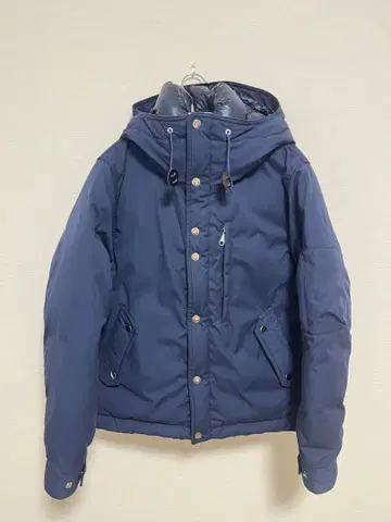 THE NORTH FACE 퍼플 라벨 네이비 다운 자켓