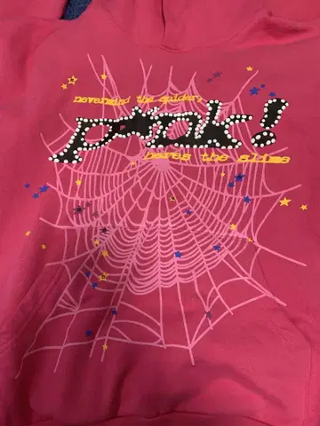 SP5DER P*NK V1 후드티
