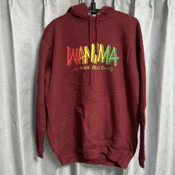 WANIMA 후드티 크림슨 컬러 XL
