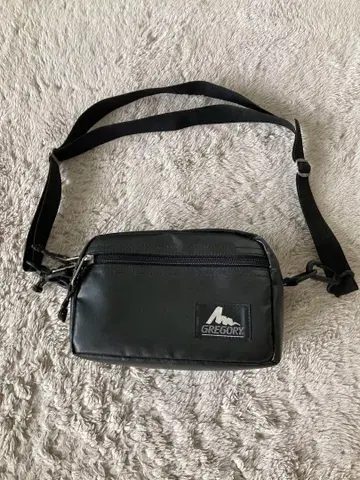 GREGORY 블랙 숄더백