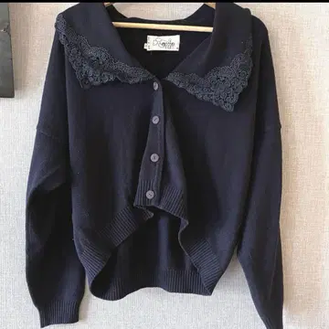 made in Italy 빈티지 레이스 가디건