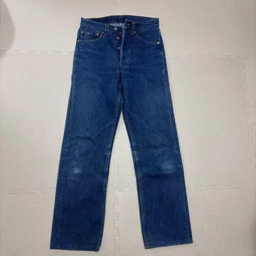 LEVI'S 501XX 다크 블루 스트레이트 데님