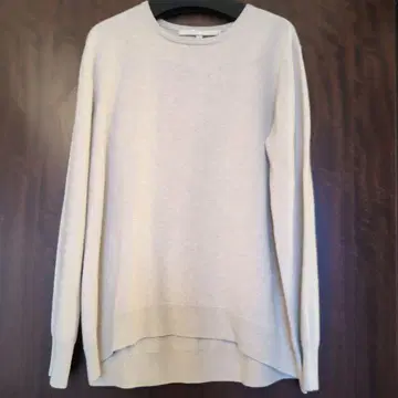 자유구 울 캐시미어 혼방 스웨터