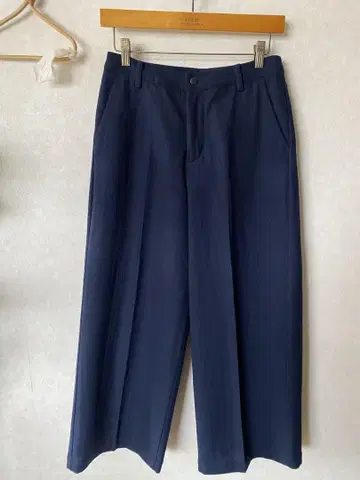 THE NORTH FACE 네이비 와이드 팬츠