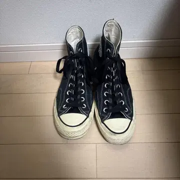 Chuck Taylor 블랙 하이컷 26.5
