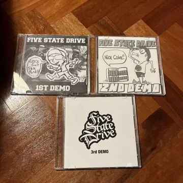 FIVE STATE DRIVE 데모 CD 세트 1ST 2ND 3RD