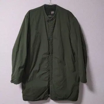 올리브 그린 밀리터리 남성용 점퍼 겉옷