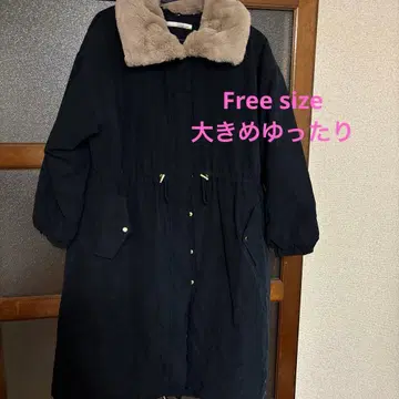 여성용 충전솜 모즈 코트
