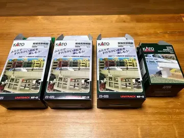 KATO UNITRACK 복선 고가 교각 복선 교각 세트