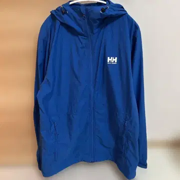 HELly Hansen 후드 부착 나일론 자켓 XL 파랑