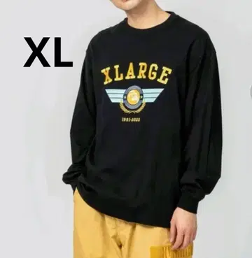 엑스라지 PILOT 로고 긴팔 T셔츠 XL 면 100% X-LARGE