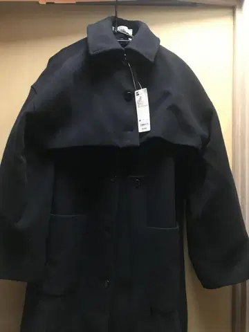 택 포함 새상품 GU 2 피스 코트 by rokh 네이비 M 사이즈