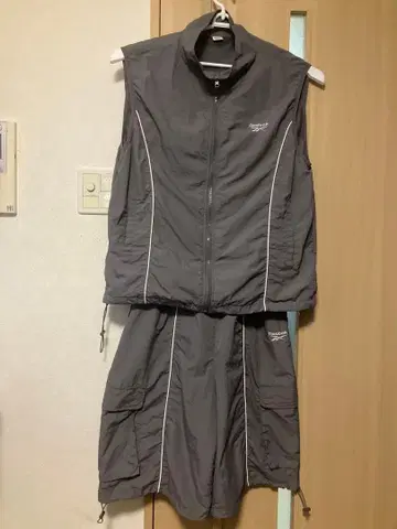 Reebok 베스트 하프 팬츠 셋업