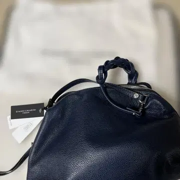 GIANNI CHIARINI FIRENZE 네이비 숄더백