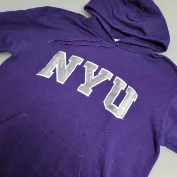 챔피온 NYU 뉴욕 대학 후드 맨투맨 사이즈 L