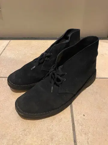 Clarks 클락스 데저트 부츠 블랙 US8_1/2 26.5cm 상당
