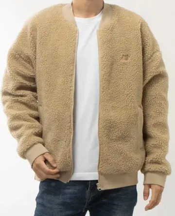 뉴발란스 시티 보아 플리스 자켓 베이지