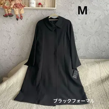 *새상품 M *블랙 포멀 롱 코트* 라이너 포함* 관혼상제 졸업