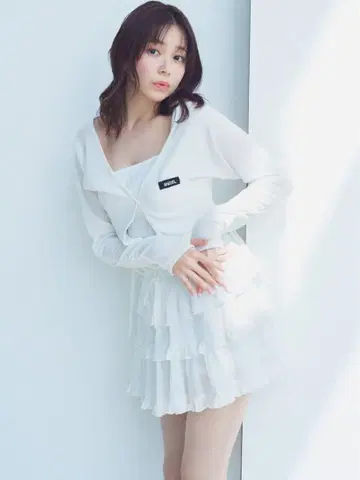 snidel UV컷 볼레로/워셔블 ( WHT )