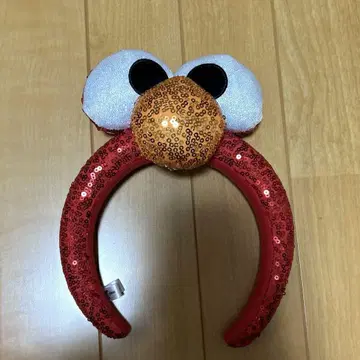 엘모 머리띠 반짝반짝