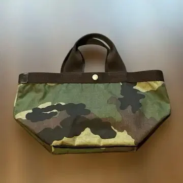 에르베샤 펠리에 카모플라쥬 패턴 토트백 B5 사이즈 폭 38cm