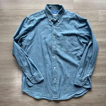 Maker's Shirt Kamakura 데님 셔츠