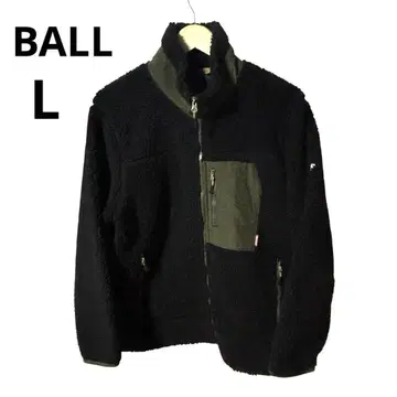 RIMINI BALL 플리스 보아 자켓 L 사이즈 블랙