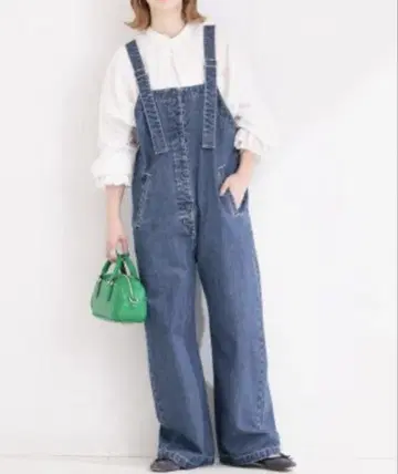 B.C STOCK 데님 살로펫 오버롤