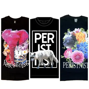 PERISTNIST T셔츠 3세트 사카이 미츠키
