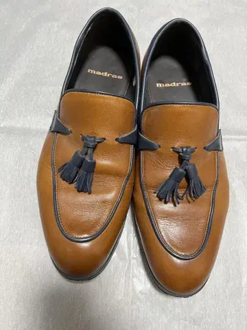madras 브라운 태슬 로퍼