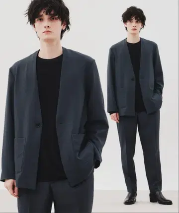 tk.TAKEO KIKUCHI 다크 그린 모듬 셋업