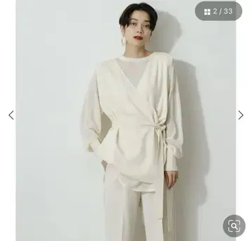 아줄바이마우지 니트 베스트