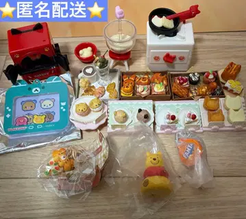 익명 배송 가챠가챠 세트 냥코 주방 곰돌이 푸 캡슐