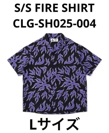 L 사이즈 S/S FIRE SHIRT 챌린저 반팔 파이어