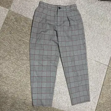 매킨토시 철학 체크 팬츠 38