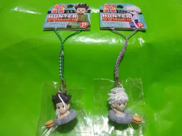 헌터 x 헌터 족자봉 온천 지역 한정판 2종 곤 키루아 2.5cm 피규어