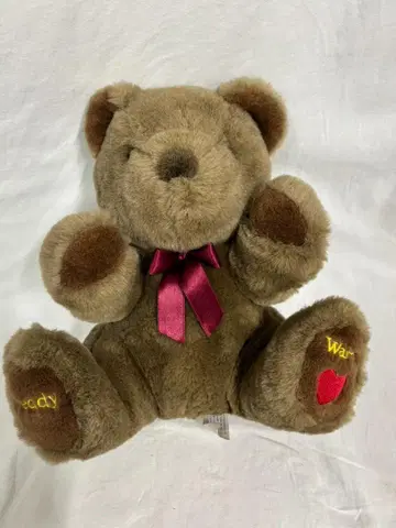 전시품 테디 웜 테디 워머 봉제 인형 전자레인지 워머 곰