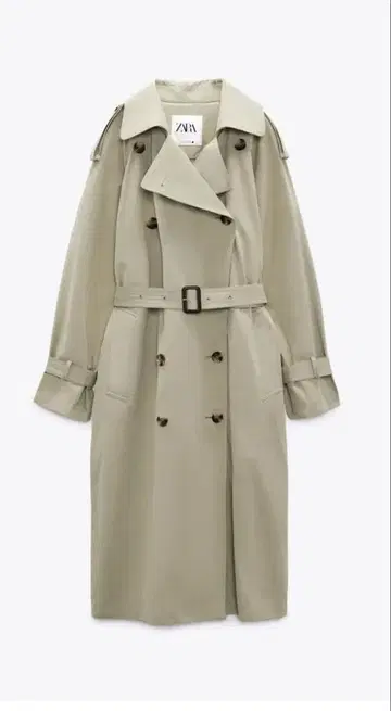 ZARA 베이지 트렌치코트 S
