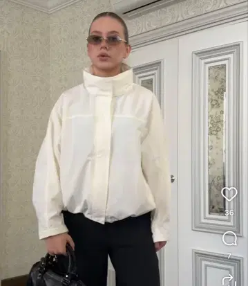UNIQLO 윈드프루프 스탠드 블루종 3XL