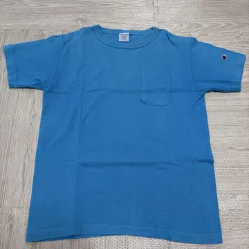 Champion T1011 M 스카이블루 미국제 티셔츠