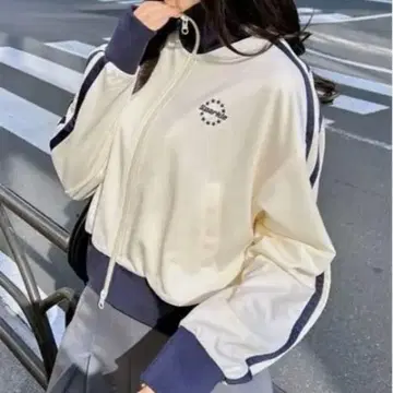 트랙 자켓 저리 후드티