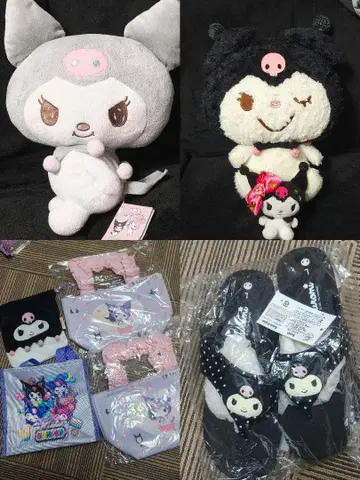 쿠로미 봉제 인형 세트 산리오
